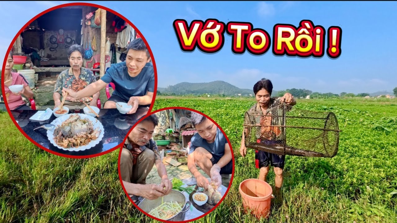 Món Cá Chép Hấp Bia Bất Ổn Và Và Bước Đầu Khởi Công Ngôi Nhà | HUY ANH TV 