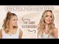 Hair Extension Hacks and Care you NEED to know! - KayleyMelissa