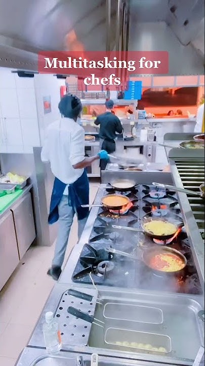 MULTITASKING FOR CHEF - YouTube