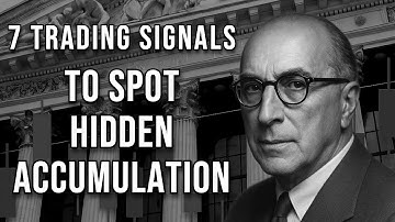 📈 7 TRADING SIGNALS Wyckoff Used to Spot HIDDEN Accumulation