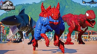 Spiderman Godzilla vs Superheroes Epic Battle Unleashed between the Titan and the Legendary Heroes
