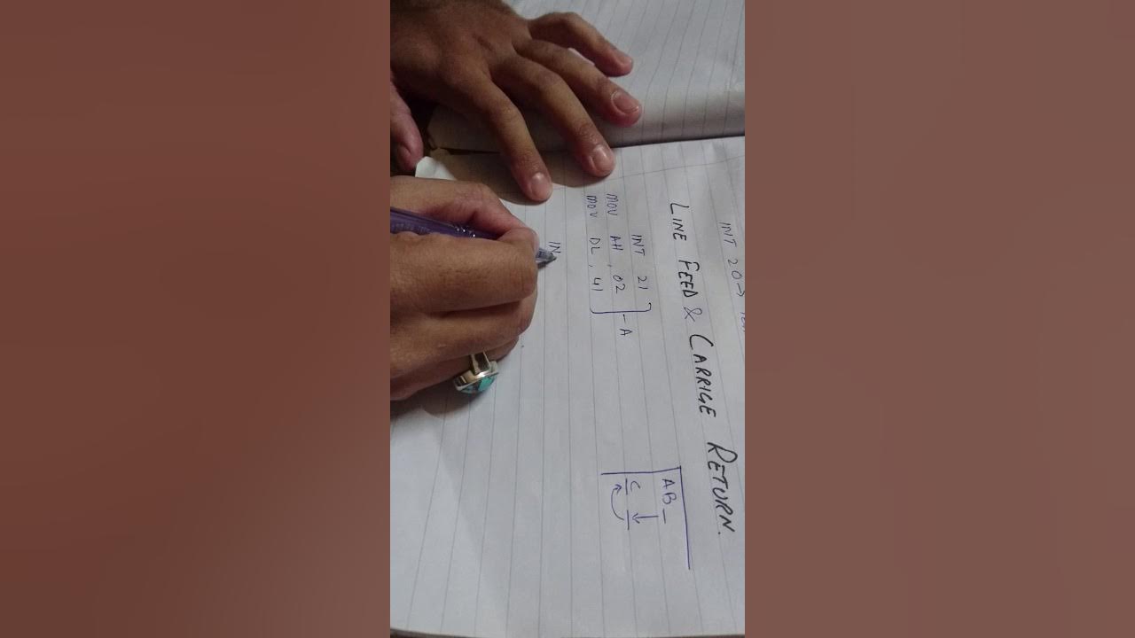 how-to-learn-assembly-language-line-feed-carriage-return-in-urdu