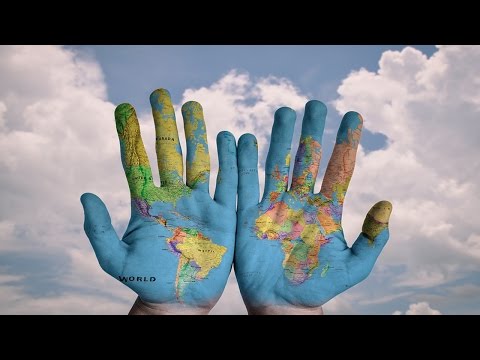 Unterschied zwischen  Weltkarte und Globus