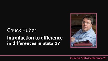 Introduction to difference in differences in Stata 17