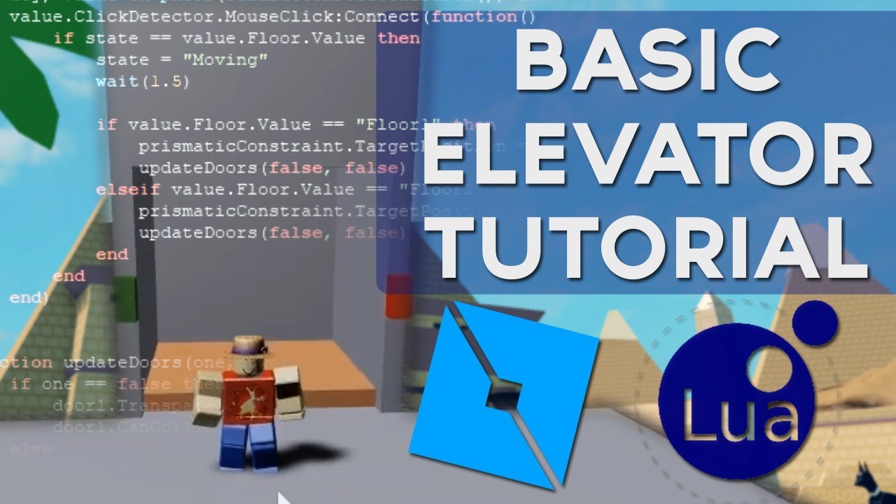 Roblox Easy Elevator With Prismatic Constraint 2019 Scripting Tutorial Floorlift System - roblox key functions