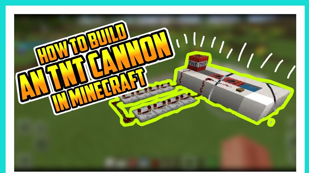 How to make an TNT cannon in Minecraft (xbox/nitendo/mcpe) - YouTube