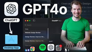 GPT4o and it's new ChatGPT Omni Desktop App for Web Design screenshot 4