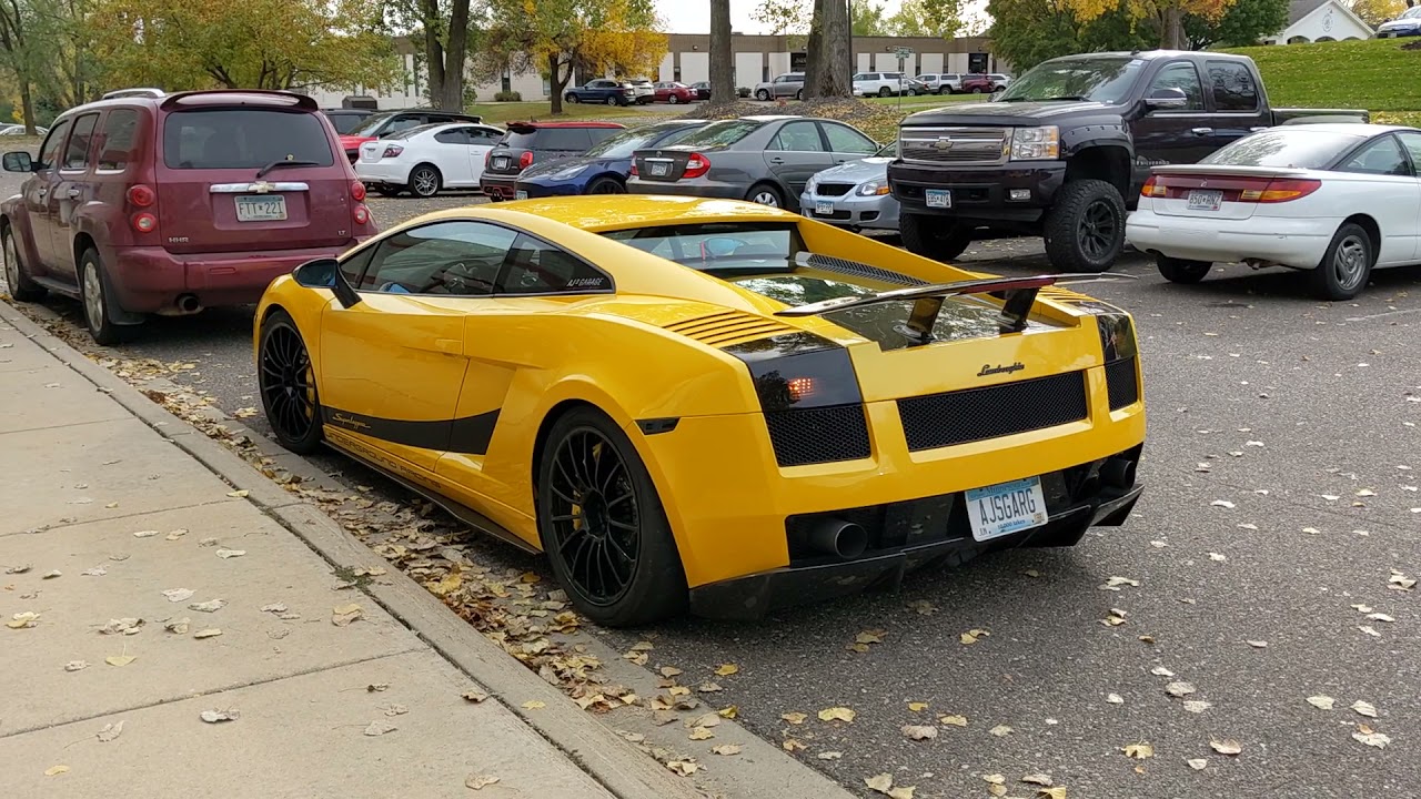 Guess who's 1900hp Twin Turbo Gallardo Superleggera, startup and pull