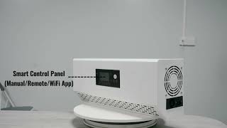 Flygoo WiFi Control Remote Control Wall Mounted Ozone Generator  2 0