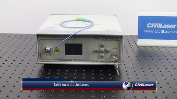 850nm SM Fiber Laser System Tunable Laser