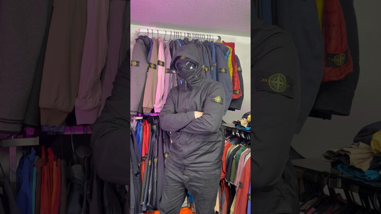 CRAZY Stone Island Nylon Cotton Batvia Jacket 🥷 