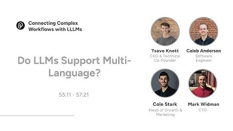 Do LLMs Support Multi-Language? - Local LLMs & Integrations AMA Livestream