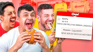 PERDERAM A NOÇÃO NO CHAT DO IFOOD 😂 #3 (ft. Renato Albani & Victor Sarro) 