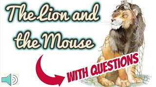 The Lion and the Mouse with READING COMPREHENSION QUESTIONS 🦁🐁 by Little Cozy Nook 2,080 views 3 weeks ago 5 minutes, 27 seconds