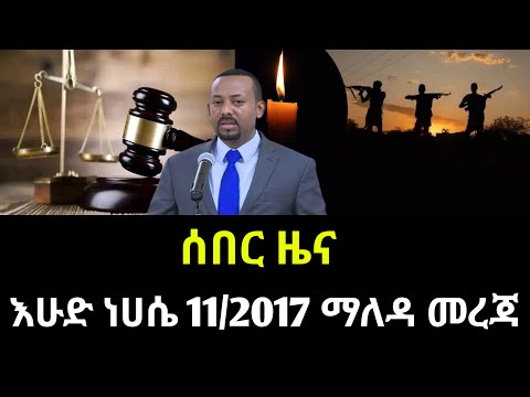 እሀድ ነሀሴ 11 2017 ሰበር ዜና August 2025 Daily News Ethiopianews ሰበርዜና News Ethio World News