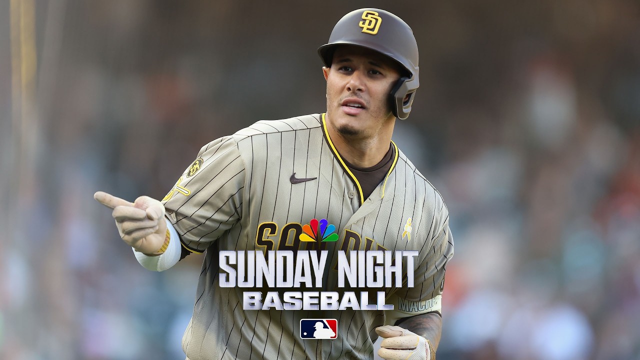Manny Machado NO-DOUBTER 💪 Padres' star takes Logan Webb deep | Sunday Night Baseball | MLB on NBC