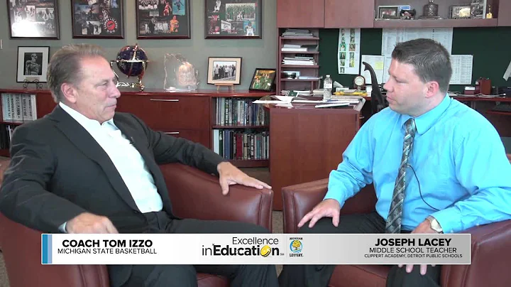Excellence in Education Award winner Joseph Lacey