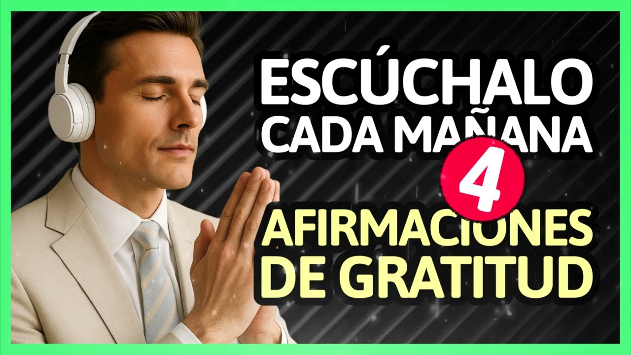 (12 Min) Comienza tu Día con Estas Afirmaciones Positivas [Número 4]