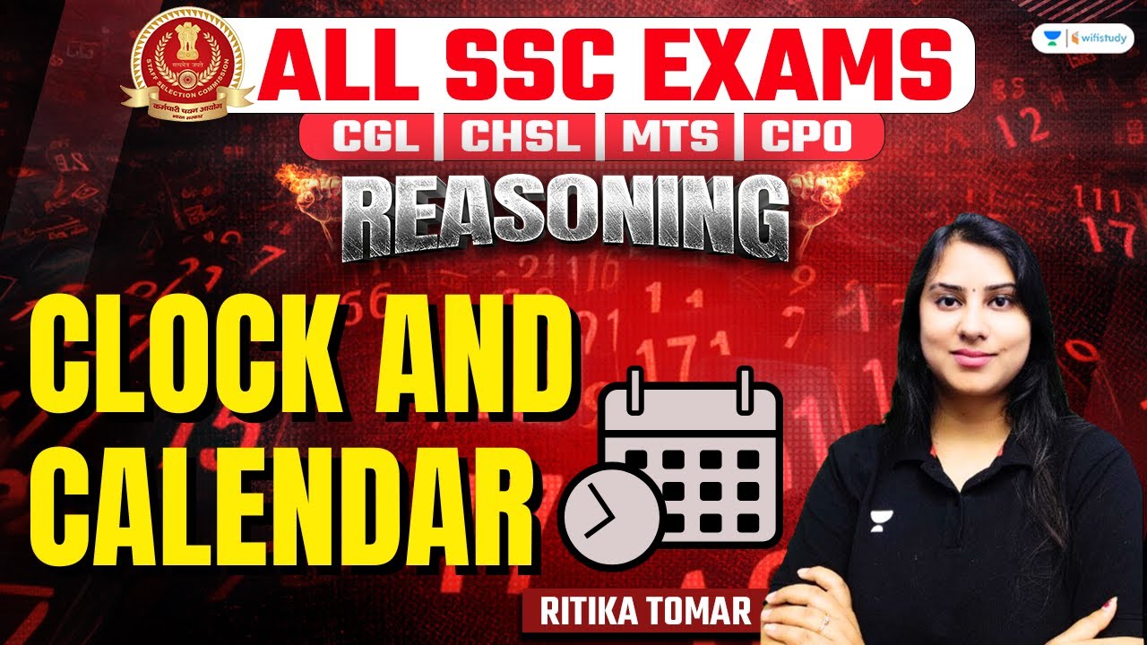 clock-and-calendar-reasoning-ssc-exams-2024-ritika-tomar-youtube