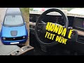 Honda E - test drive & efficiency test