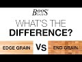 End grain vs edge grain  boos block surfaces