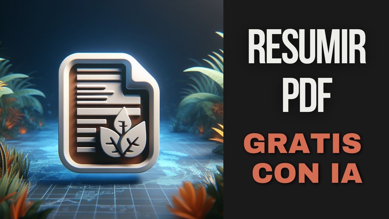 Resume un PDF con inteligencia artificial [GRATIS] - YouTube