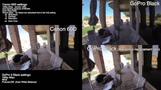 Matching GoPro footage with Canon DSLR