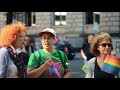 FEMBUNT berliner solidemo zur Sofia Pride