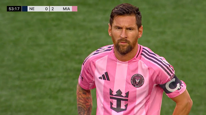 Messi vs New England | 2 Goals & Match Winner! 🔥🐐 | 09/07/2025