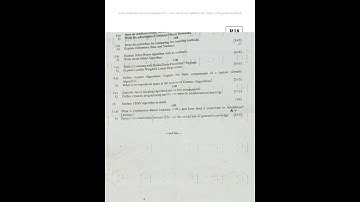 Machine Learning JNTUH R18 Previous Question papers || Bagupadudham Mowa | #machinelearning 2024