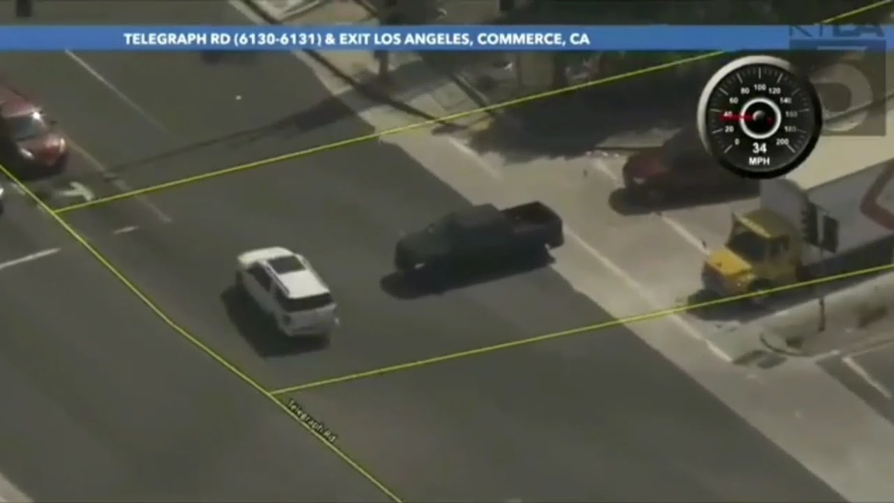 Wild CHP chase of female hit-and-run suspect in stolen rental vehicle ...