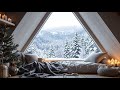 Snowed In Attic Ambience | Warm Blankets &amp; Frozen Forest