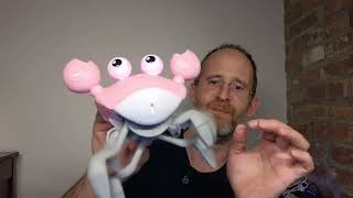 Crawling Crab Baby Toy Tummy Time Toys for Toddler Crawl Music and Walking Development review