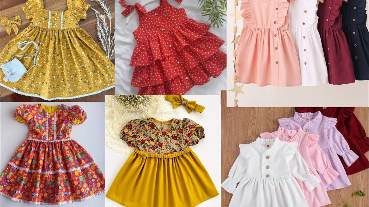 Latest baby frock Designs 2025/Baby girl dress designs/frock designs for little girl
