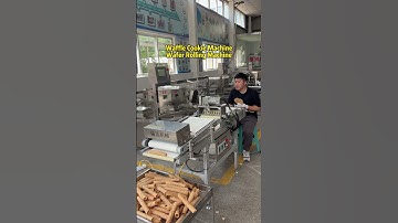 Waffle Cookie Machine/Wafer Rolling Machine