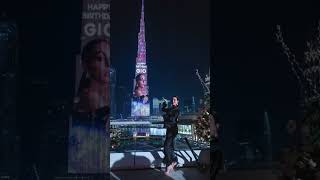 Georgina Rodríguez Photo In Dubais Burj Khalifa