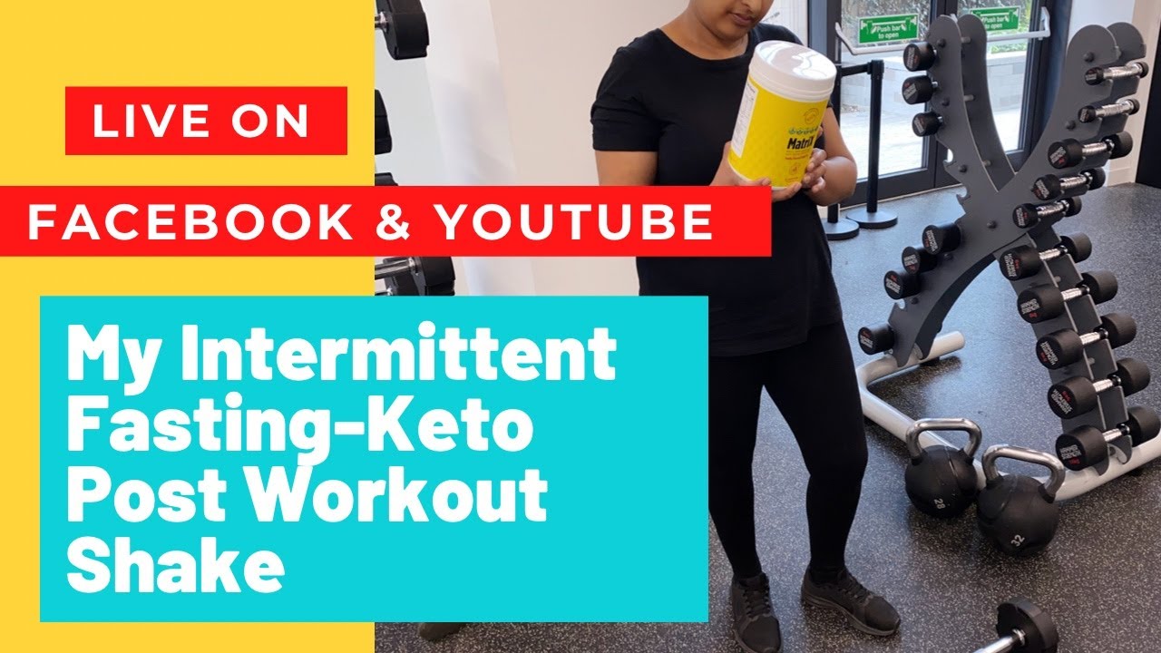 🔴 Live | My intermittent Fasting-Keto Post Workout Shake - YouTube