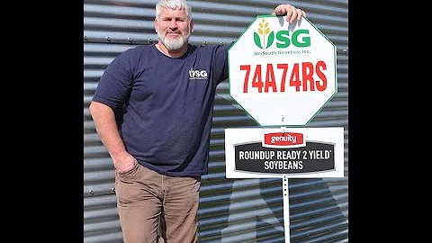 Randy Dowdy USG 74A74RS 171 Bushel Record Soybeans