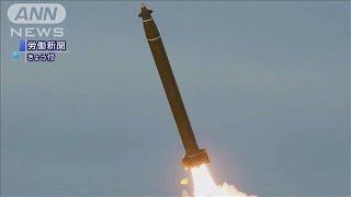 金委員長「超大型多連装ロケット砲」の発射実験視察(19/08/25)