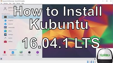 How to Install Kubuntu 16.04.1 LTS on Oracle VirtualBox Easy Tutorial [HD]
