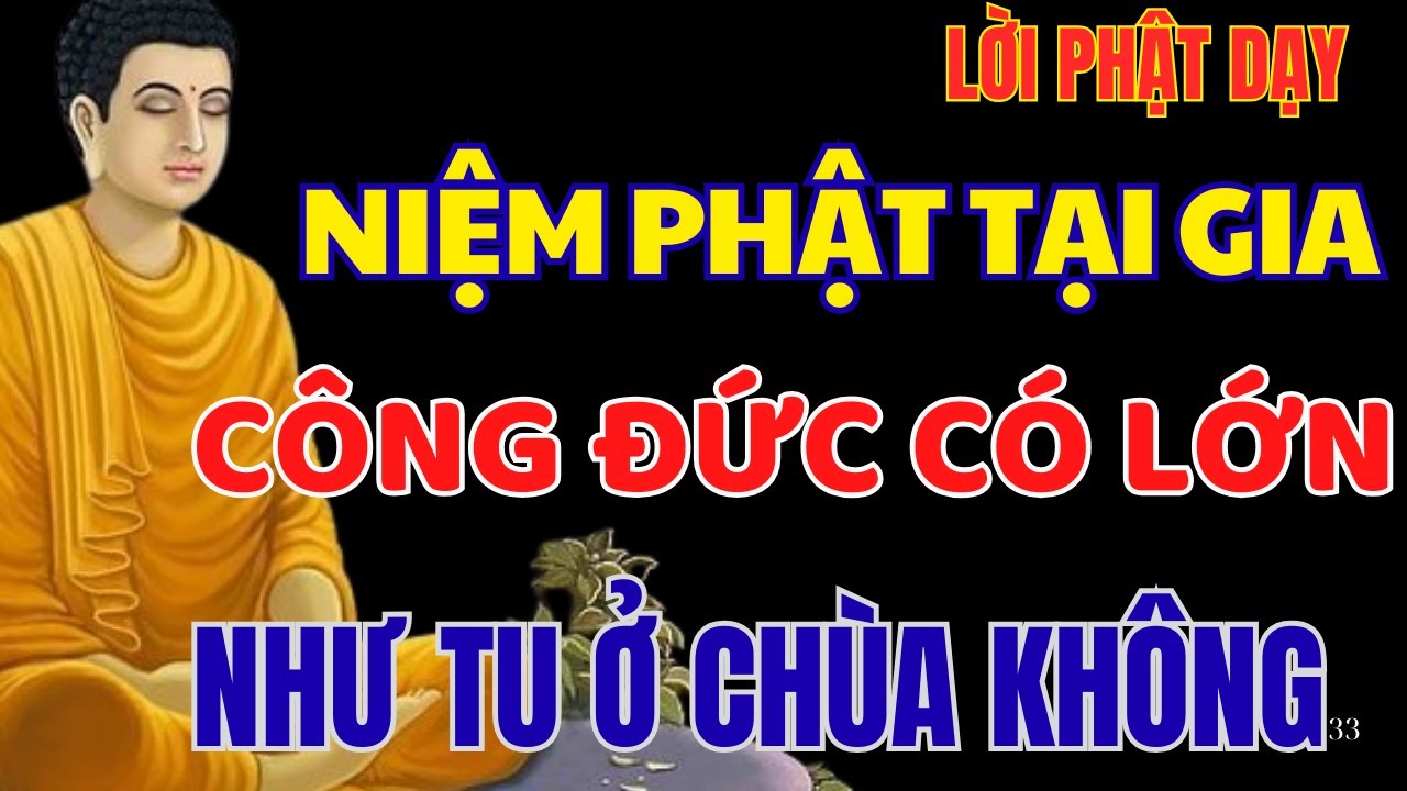 PHẬT DẠY HAY NHẤT: NIỆM PHẬT TU TẠI GIA CÔNG ĐỨC CÓ LỚN NHƯ TU Ở CHÙA | PHÁP DIỆU TÂM