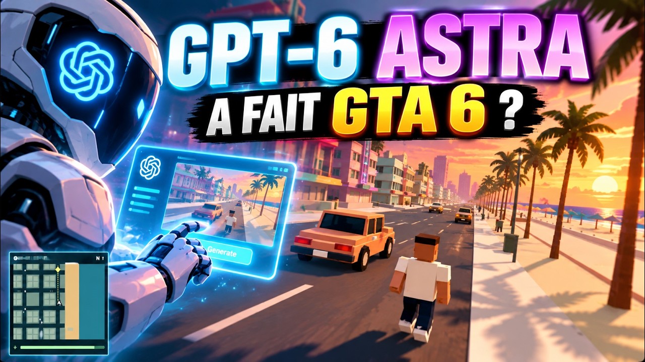 J’ai demandé à GPT-6 Astra de recréer GTA 6… et il l’a fait 🤯