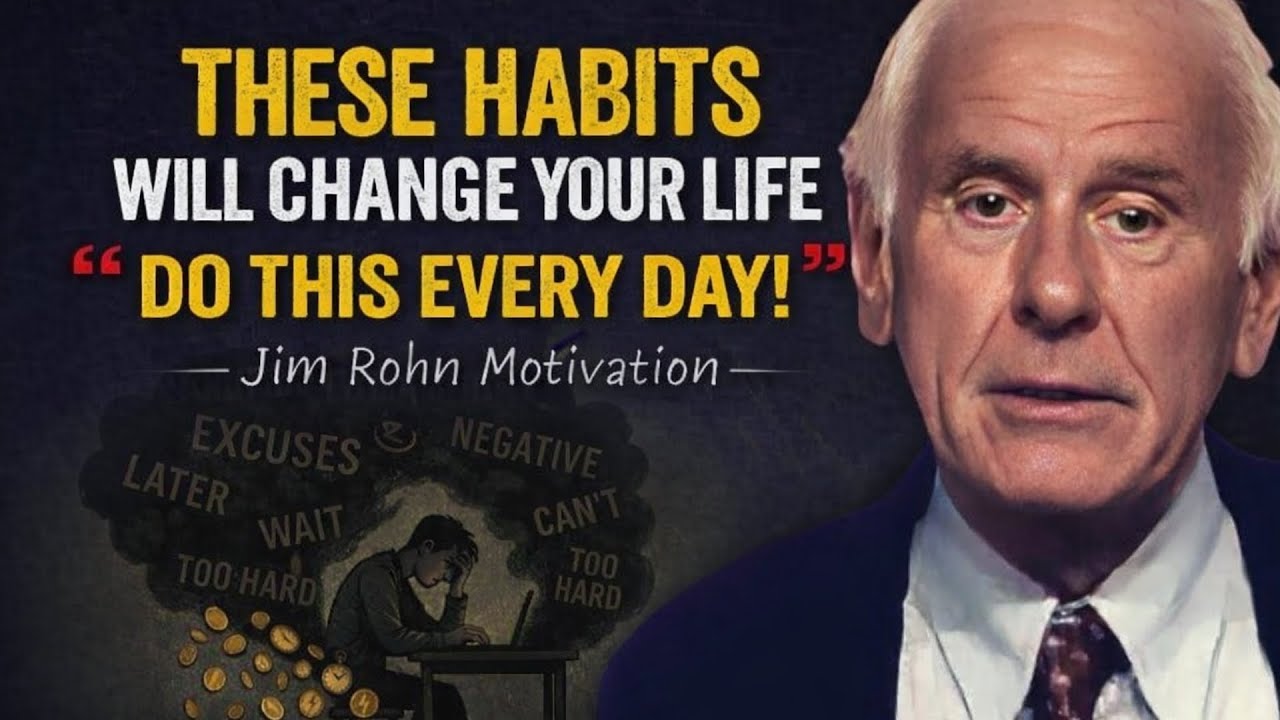 10 Daily Habits That Will Change Your Life Forever | Jim Rohn Motivation