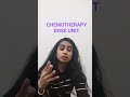Chemotherapy dose and unit