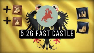 5:26 FAST CASTLE | Build Order Guides | Valdemar1902