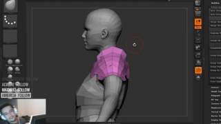 Blocking in armor! #artstation #3dmodeling