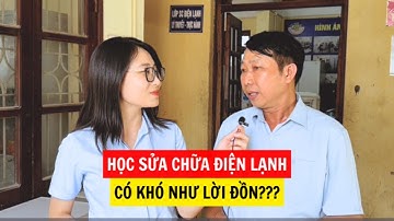 Học sửa chữa điện lạnh có khó không? #suachuadienlanh #thodienlanh24h #dienlanh #tủlạnh #maygiat