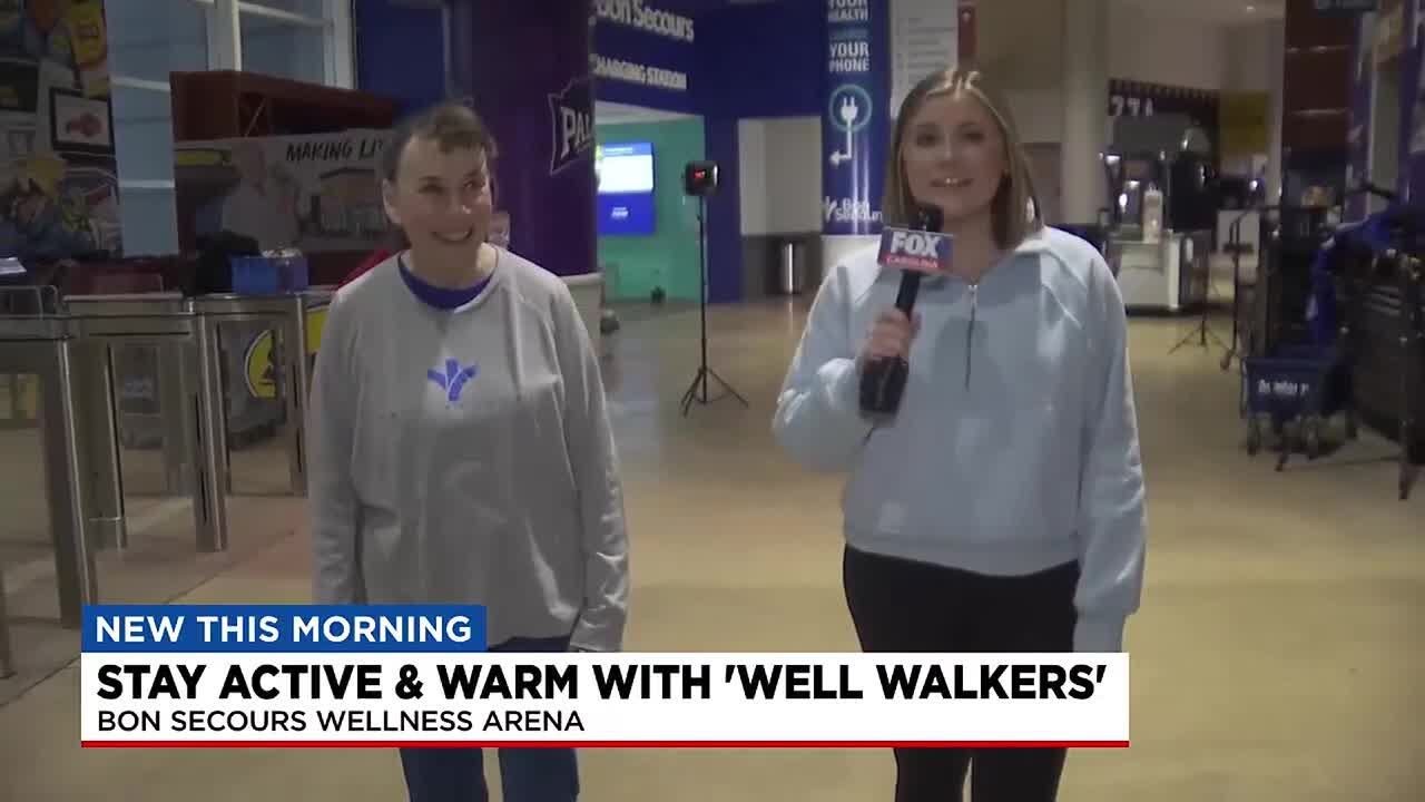 Staying active and warm with 'Well Walkers'