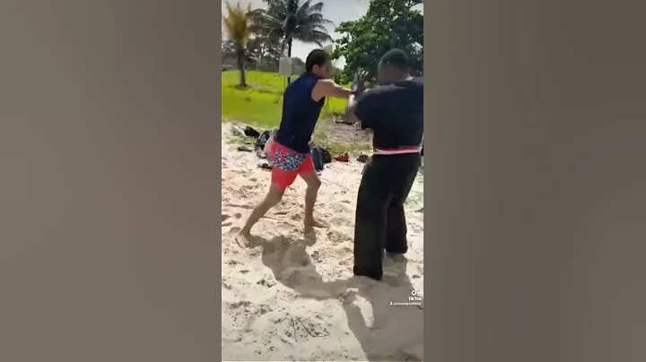Self Defense on the beach with Master Shane Dyer