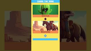 Guess the Cartoon Character Word Game: What Do You Get When You Combine Cactus and Western? Guess the Cartoon Character Word Game: What Do You Get When You Combine Cactus and Western?